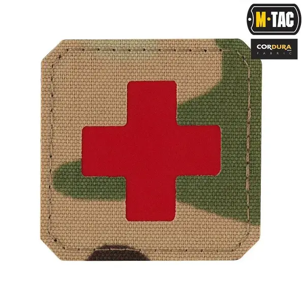 Patch MEDIC cross laser cut CORDURA Multicam M-TAC - Default Title