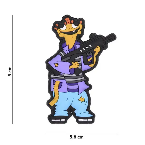 Patch Mr. Empty head 3d PVC 101INC - Default Title