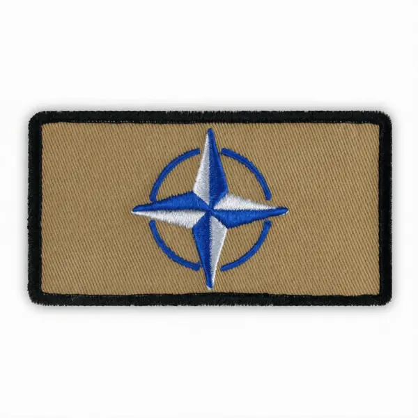 Patch NATO 9 x 4.5cm Bej - Default Title