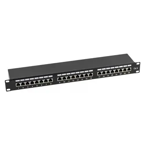 Patch Panel 1U, FTP cat6, 24 porturi RJ45, ASY-PP-FTP6-24