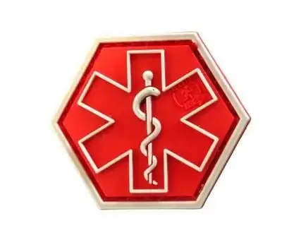 Patch PARAMEDIC velcro PVC - Default Title