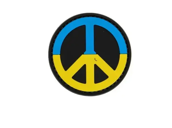 Patch Peace Ukraine velcro PVC - Default Title