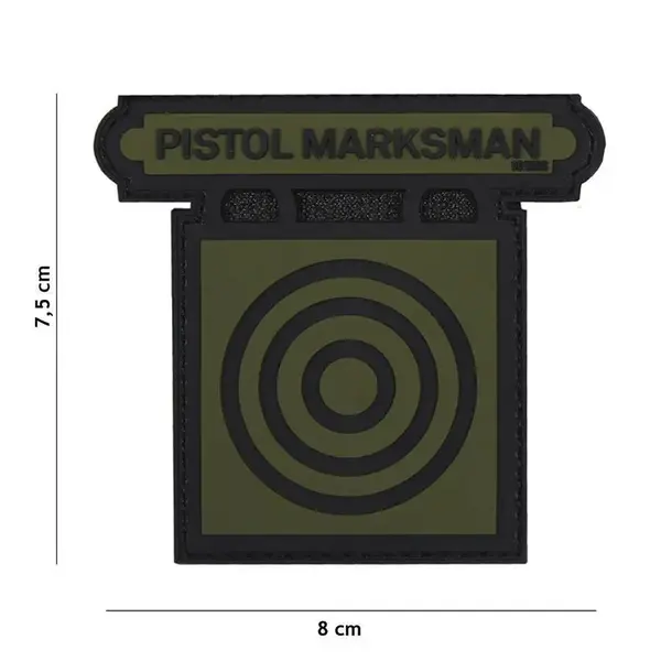 Patch Pistol Marksman velcro - Default Title