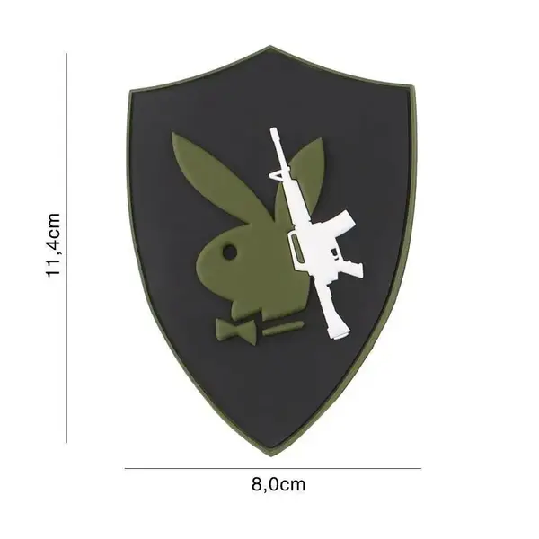 Patch Playboy Gun velcro 3D - Default Title
