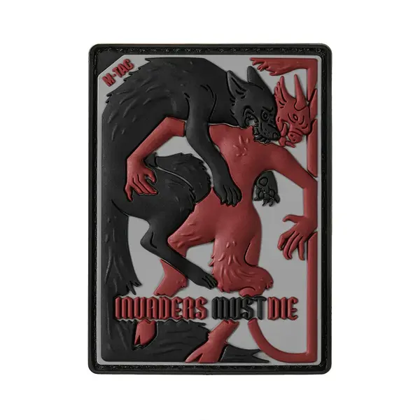 Patch PVC Lupul si Demonul M-TAC – Invaders Must Die - Default Title