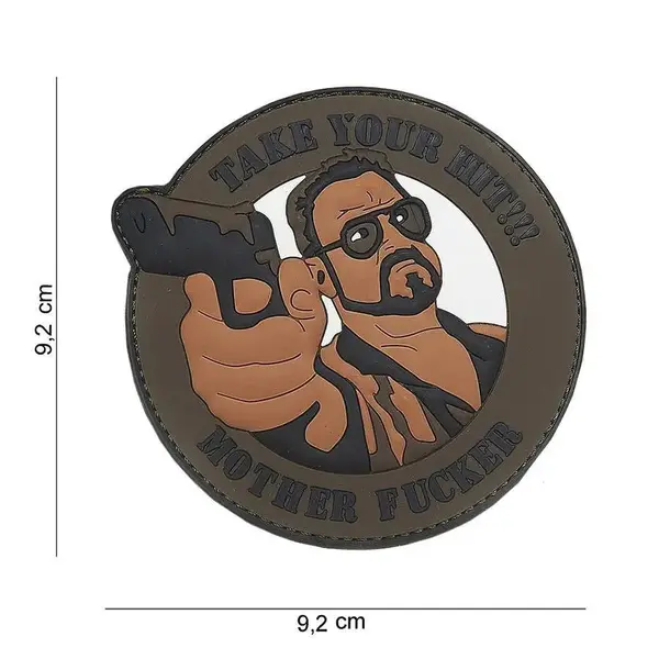 Patch Take your hit velcro 3D - Default Title