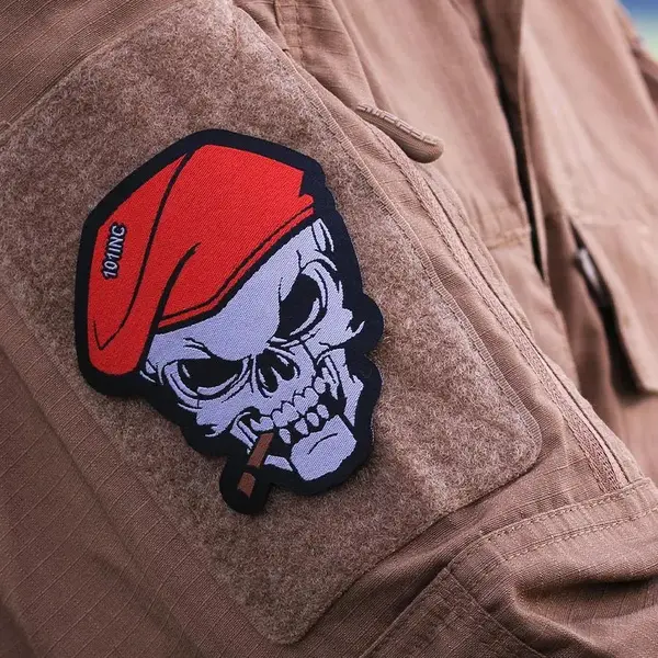Patch textil Cigar Skull velcro - Default Title