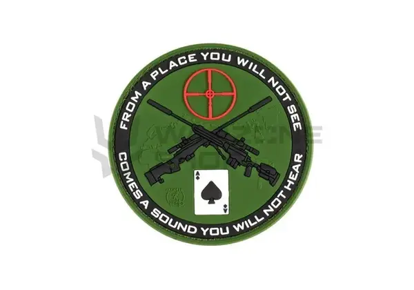 Patch velcro 3d SNIPER - FOREST