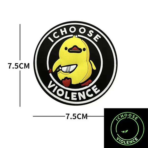 Patch Velcro I Choose Violence – Tactical Meme Duck Patch - Default Title