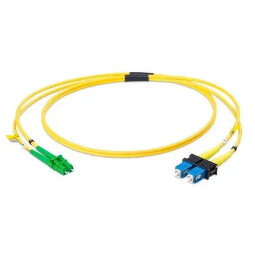 Patchcord FO SC/PC-LC/APC Emtex, SM OS2 9/125, manta LSZH 3.0mm, duplex, 3m