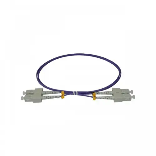 Patchcord FO SC/PC-SC/PC Emtex, MM OM4 50/125, manta LSZH 3.0mm, duplex 1m