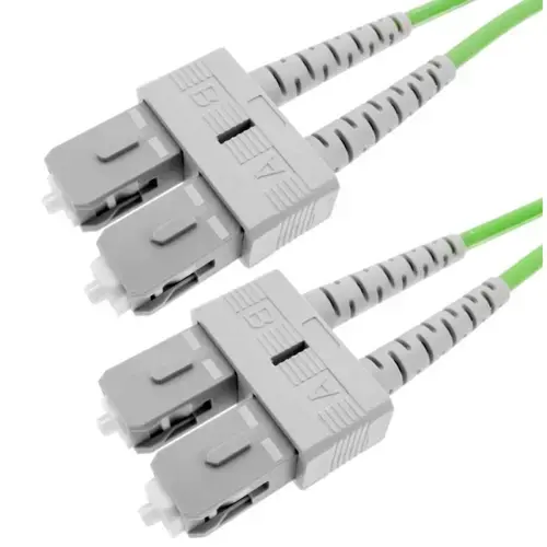 Patchcord FO SC/PC-SC/PC, MM OM5 50/125, manta LSZH 3.0mm, duplex 1m - EMTEX