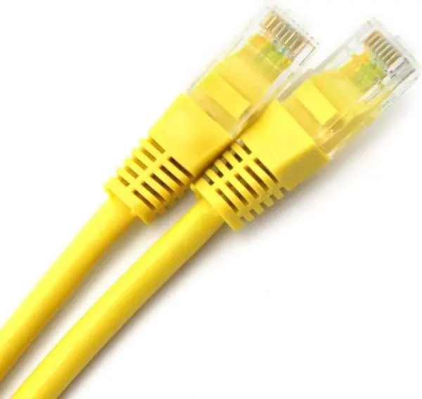 Patchcord retea CAT6, 2m, galben, PP6U-2M/Y