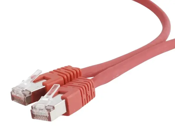 Patchcord retea Cat6A LSZH Cupru 6022, Rosu, 5m, AWG 26, PP6A-LSZHCU-R-5M