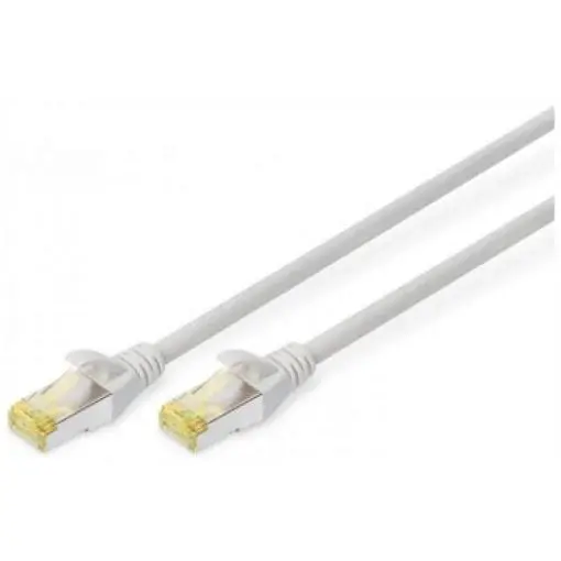 Patchcord S/FTP Cat 6A, 0.25M, Gri, SAFER, SFTP6A-0.25M
