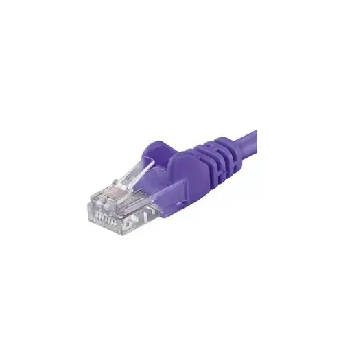 Patchcord UTP PremiumCord RJ45-RJ45 Cat.5e 5m, Violet