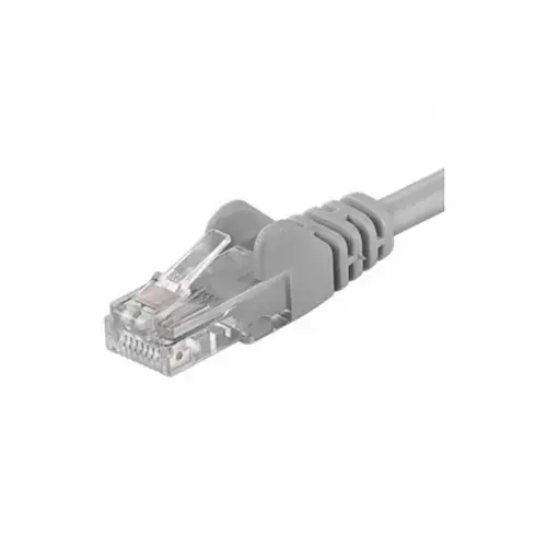 Patchcord UTP PremiumCord RJ45-RJ45 Cat.6, 0.25m, Gri