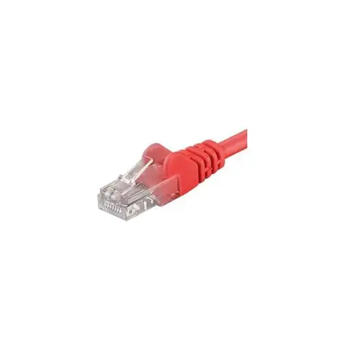 Patchcord UTP PremiumCord RJ45-RJ45 Cat.6, 1.5m, Rosu