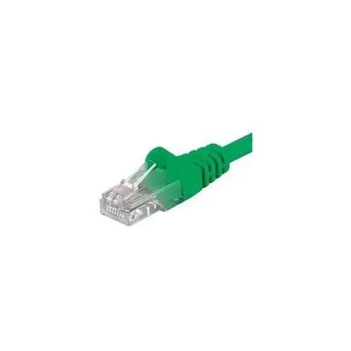 Patchcord UTP PremiumCord RJ45-RJ45 Cat.6, 1.5m, Verde