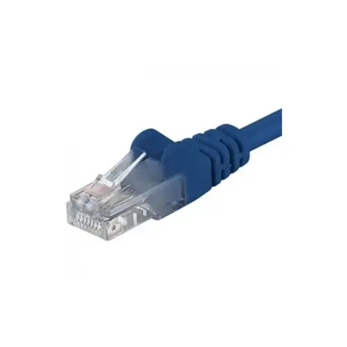 Patchcord UTP PremiumCord RJ45-RJ45 Cat.6, 1m, Albastru