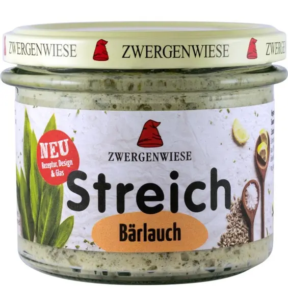 Pate vegetal cu usturoi salbatic fara gluten, eco - 180 g