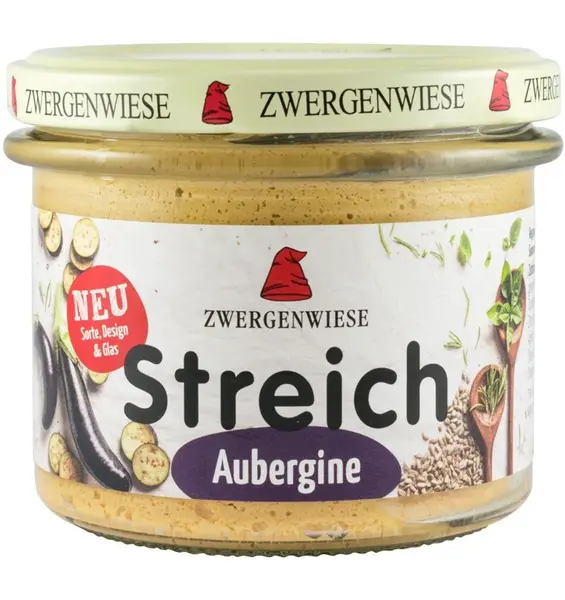 Pate vegetal de vinete fara gluten, eco - 180 g