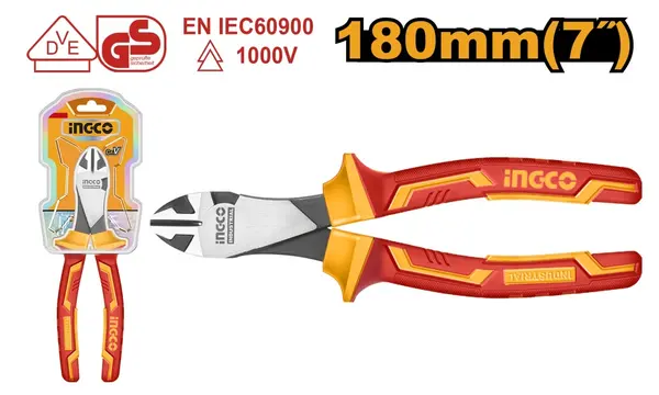 Patent Ciupitor Electricieni 7''/160mm 1000V INGCO HIHDCP28188