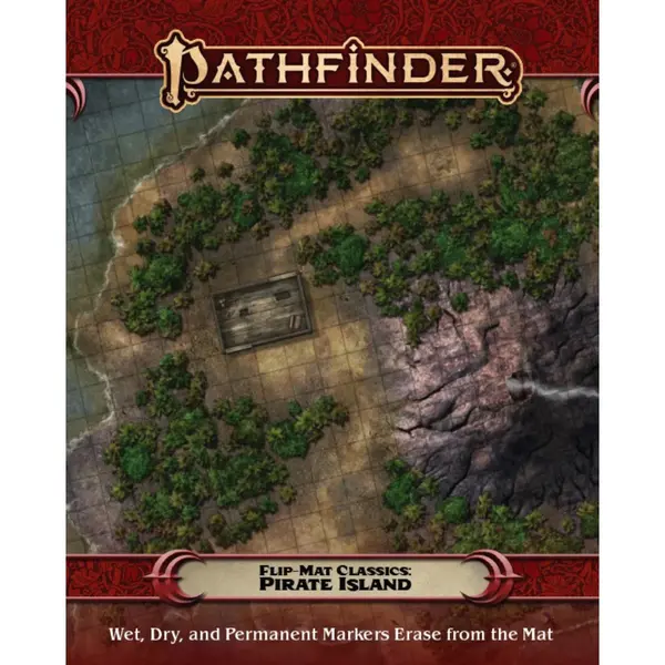 Pathfinder Flip-Mat Classics - Pirate Island