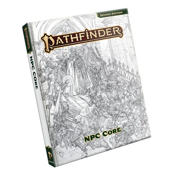 Pathfinder RPG - NPC Core Sketch Cover (P2)