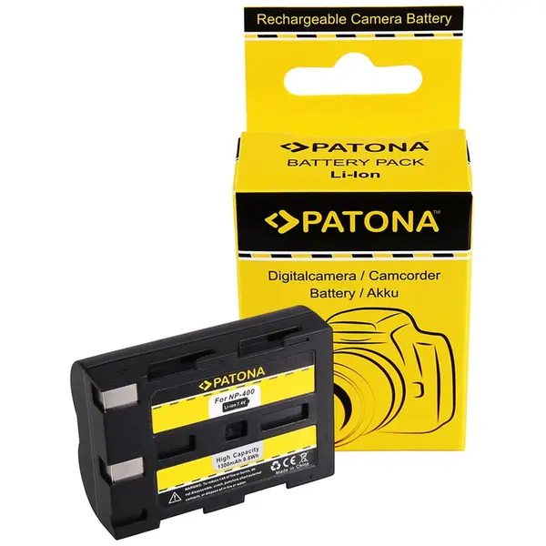 Patona Acumulator /Baterie Patona pentru Minolta NP-400 Dimage A1 Dimage A2 Dynax 5D Dynax 7D- 1181