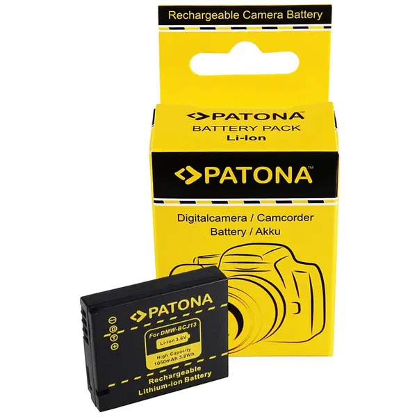 Patona Acumulator /Baterie PATONA pentru Panasonic BCJ13 DMW-BCJ13 BCJ13E BCJ13E LX-5 LX5 -INFO-CHIP- 1099