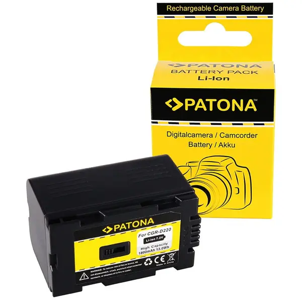Patona Acumulator /Baterie PATONA pentru PANASONIC seria CGR-D220 CGR-D16 NV -1047