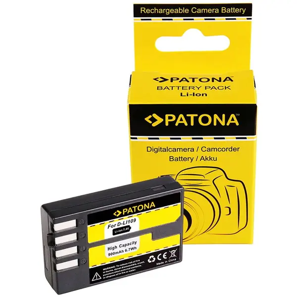 Patona Acumulator /Baterie PATONA pentru Pentax D Li109 D-Li109 K30 K-50 K-500 K2 K-2 K-R KR-1187