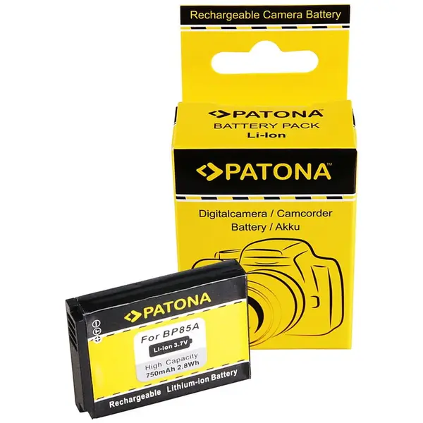 Patona Acumulator /Baterie Patona pentru Samsung PL210 SH100 WB210 BP85a BP-85a IA-BP85a- 1109