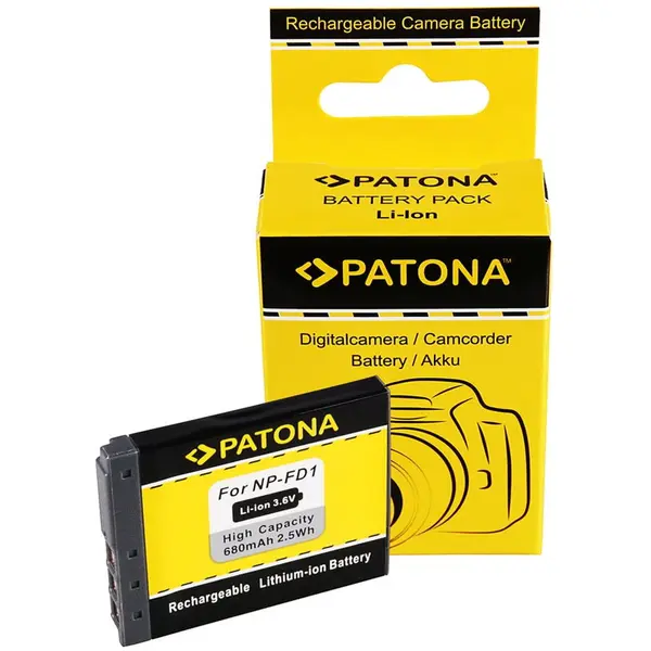 Patona Acumulator /Baterie Patona pentru Sony DSC-T200 DSC-T70 DSC-T2 NP-BD1 NPBD1 NP-FD1- 1060