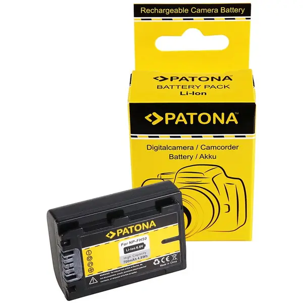Patona Acumulator /Baterie Patona pentru Sony NP-FH50 NP-FH60 NP-FH70 NP-FH100 Alpha A290 A390- 1119