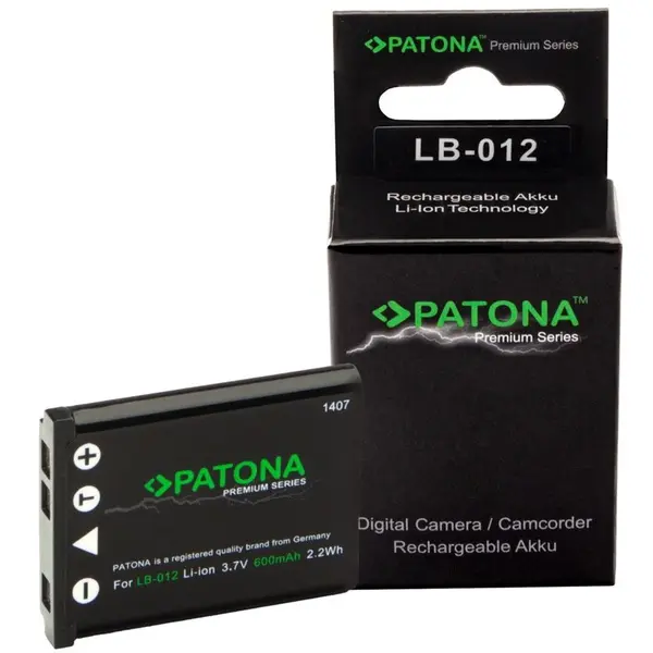Patona Acumulator /Baterie Patona Premium pentru Kodak LB-012 Easyshare M125 M215 M23 M5350 M552 PixPro FZ51 FZ52 FZ53