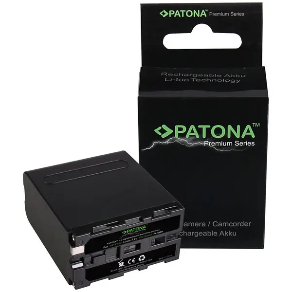 Patona Acumulator Patona Premium NP-F990 970 960 950 10400 mAh replace video SONY-1237
