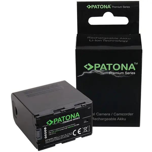 Patona Acumulator Patona Premium VC SSL-75 JVC SSL-JVC50 SSL-JVC75 LG cells - 1317