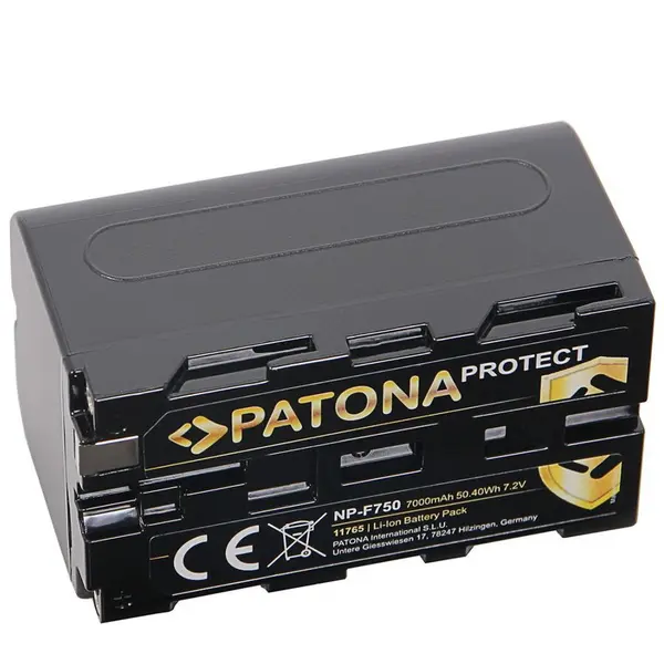 Patona Acumulator Patona Protect NP-F750 7000mAh replace Sony-11765