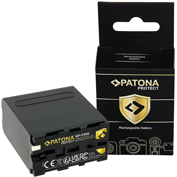 Patona Acumulator Patona Protect NP-F990 10400 mAh replace video SONY-12375