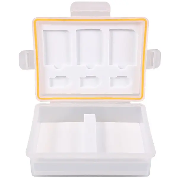 Patona Hard case Patona pentru carduri SD micro SD si 2xAcumulatori LP-E6 NP-FZ100 EN-EL15-1906