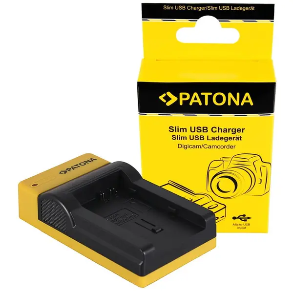 Patona Incarcator Patona BP-808 pentru Canon FSxx FS10 FS-10 FS100 FS-100 FS11 FS-11 BP-808 HF -151589