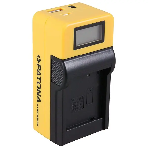 Patona Incarcator Patona DMW-BLF19 cu ecran LCD compatibil Panasonic Lumix-4656