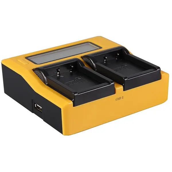 Patona Incarcator Patona Dual LCD USB compatibil Panasonic DMW-BLE9 Lumix DMC-GF3 DMC-S6K