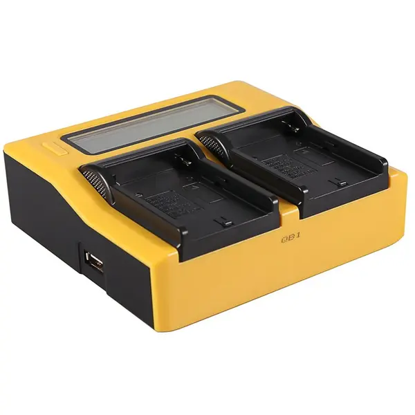 Patona Incarcator Patona Dual LCD USB compatibil Sony NP-FW50 NEX A33 A55 NEX.3 NEX.3C NEX.5 NEX.5A NEX.5C