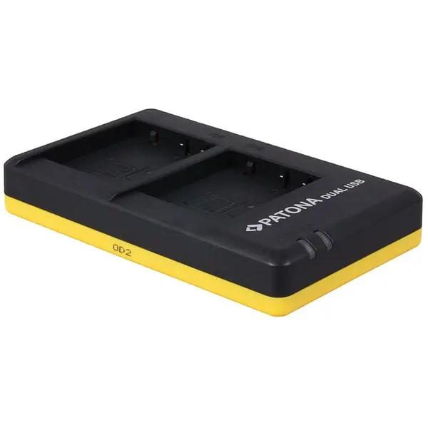 Patona Incarcator Patona Dual Quick-incarcator Slim micro-USB DMW-BLG10 pentru Panasonic DMC-GF6 DMC-GX80-1950