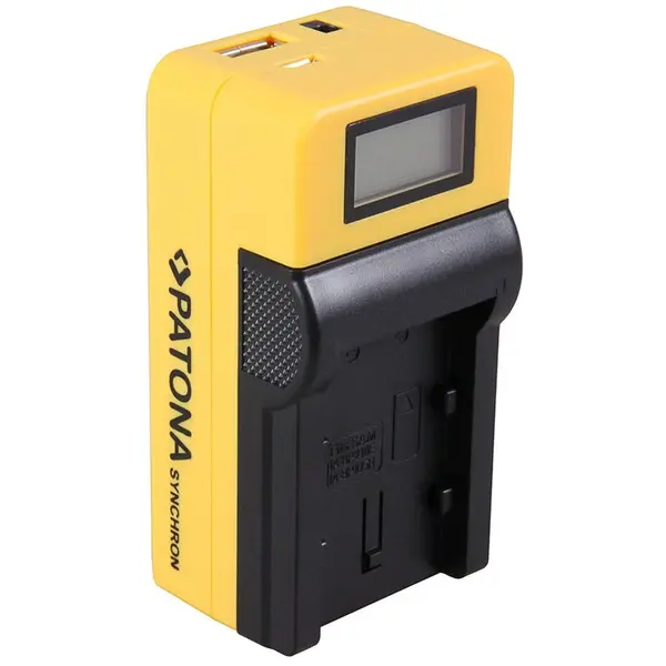 Patona Incarcator Patona IA-BP105R IA-BP210 IA-BP420 cu ecran LCD compatibil Samsung-4617