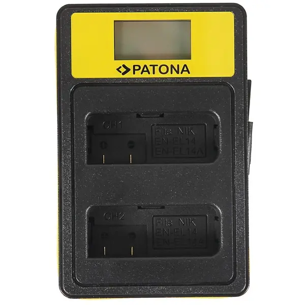 Patona Incarcator Smart Patona USB Dual LCD EN-EL14 -141622