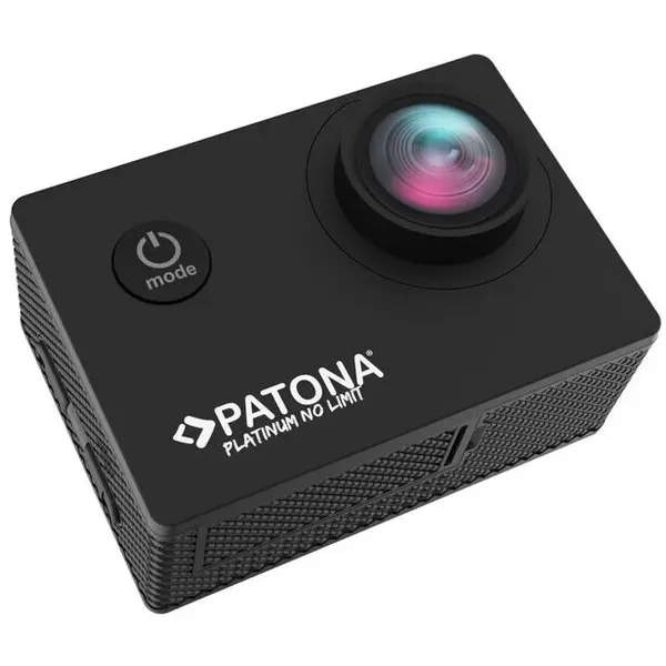 Patona Kit Camera Actiune 4K 120fps Patona Action Cam Life SL3 cu Baterie Incarcator si Carcasa Subacvatica